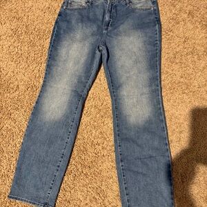 Women's Classic Blue Straight Jeans